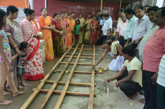 Kamalpur :Police to play vital role for a safe and sound Durga Puja Kamalpur :Police to play vital role for a safe and sound Durga Puja